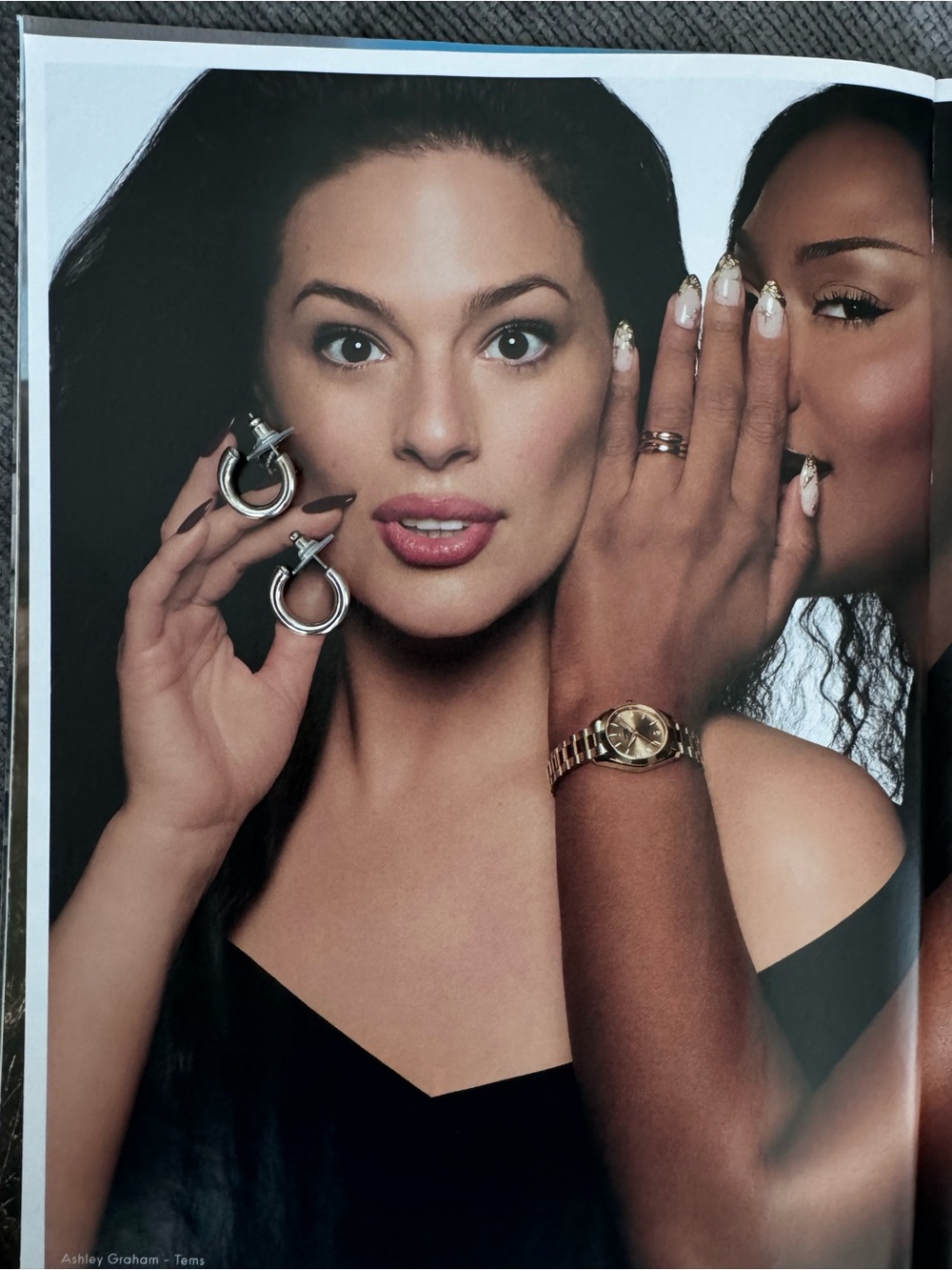 Kendra Scott Silver Hoop Drop Earrings
